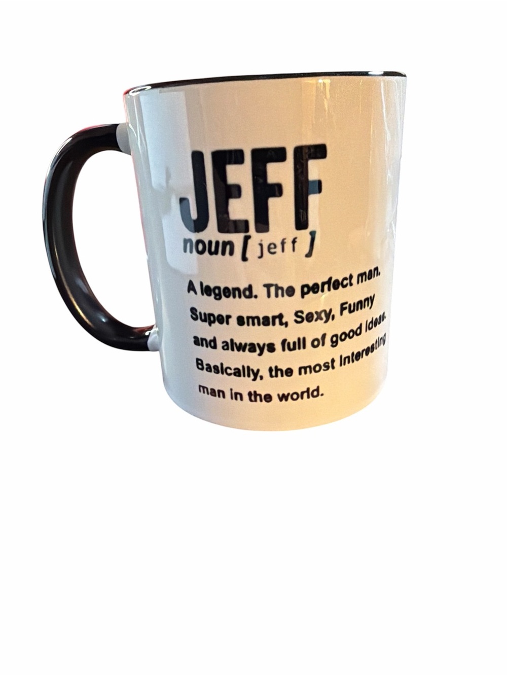 NEW "JEFF" Definition Funny Mug - Legend / Perfect Man / Most Interesting - Picture 2 of 3